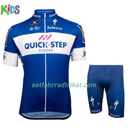 Fahrradbekleidung Radtrikot Kurzarm + Radhose Kurze 2018 Quick Step Floors N001 